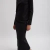 Compact Ultra Stretch Knit Long Sleeve Slim Top