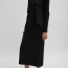 Compact Ultra Stretch Knit Pencil Skirt