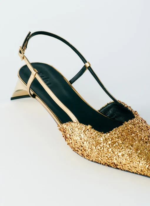 Curly Victor Slingback