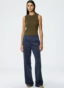 Giselle Stretch Sweater Circle Openback Tank
