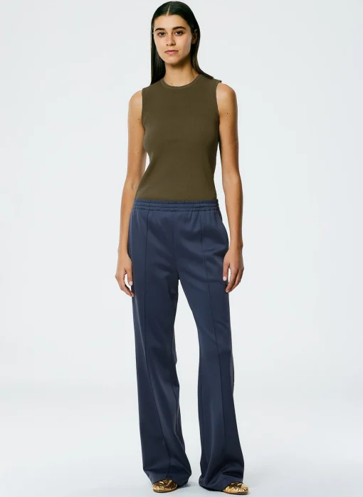 Giselle Stretch Sweater Circle Openback Tank