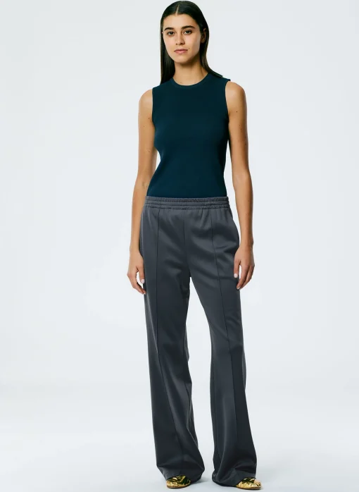 Giselle Stretch Sweater Circle Openback Tank