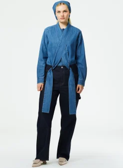 Indigo Denim Slouchy Carpenter Jean