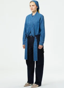 Indigo Denim Slouchy Carpenter Jean