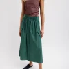 Italian Sporty Nylon Full Skirt