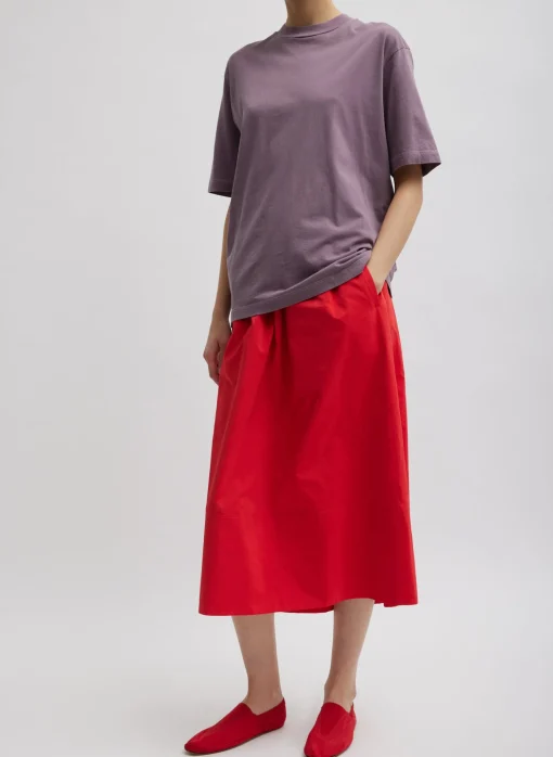 Nylon Pull On Full Skirt