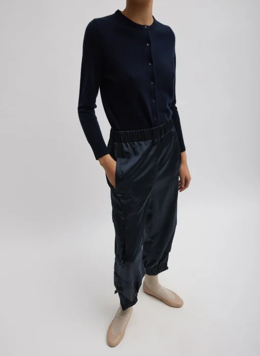Shiny Nylon Pull On Wilt Jogger