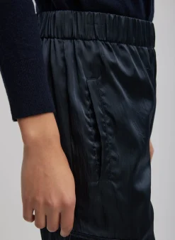 Shiny Nylon Pull On Wilt Jogger