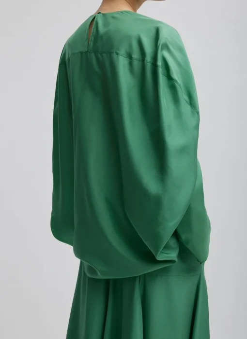 Silk Habutai Circular Top