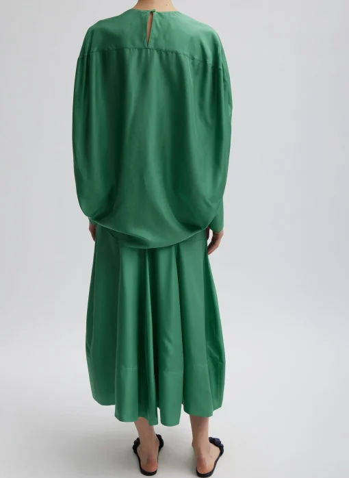Silk Habutai Circular Top