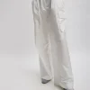 Stella Crispy Nylon Pleated Cargo Pant