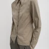 Stretch Cotton Nylon Circular Sleeve Shirt