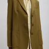 Tropical Wool Max Blazer