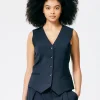 Tropical Wool Vest