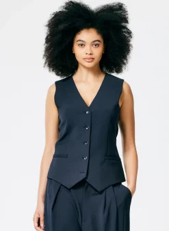 Tropical Wool Vest