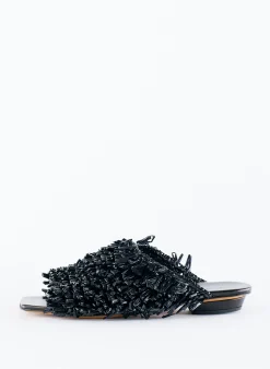 Woodward Raffia Flat
