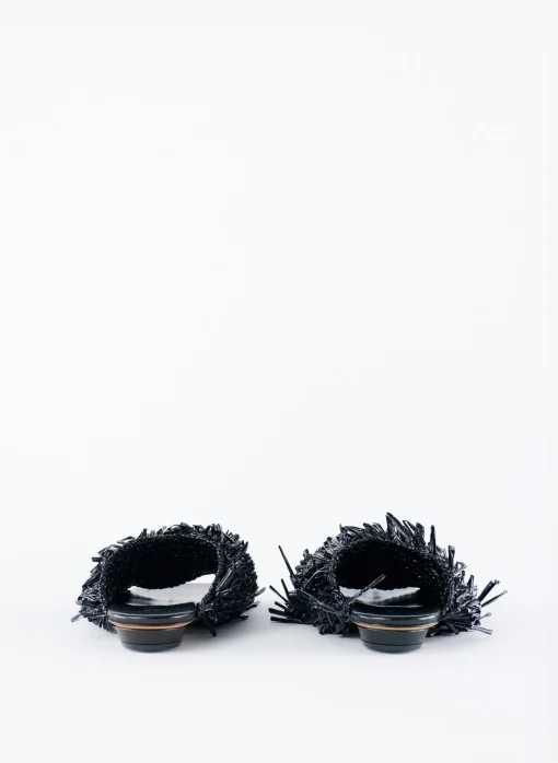 Woodward Raffia Flat